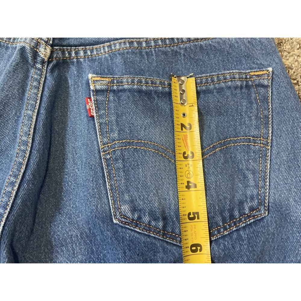 Levi's 501 XX Jeans Mens W34 L34 Actual 34x29 Button Fly Straight Leg Vintage - Picture 13 of 13